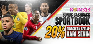 BONUS CASHBACK SPORTBOOK 20%