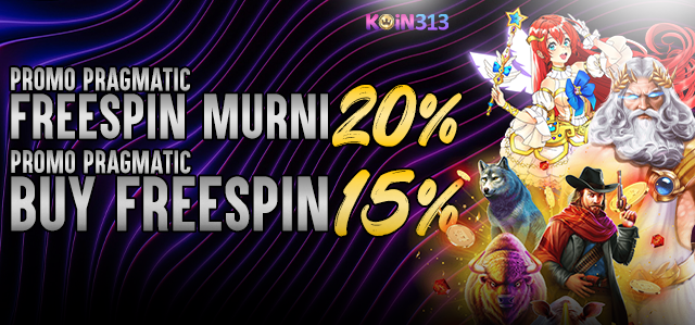 EVENT FREESPIN MURNI 20% & BUY FREESPIN 15% PP